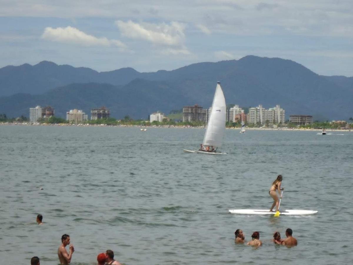 500M Da Praia, Predio Cm Piscina, 1Garagem, Wi-Fi 300 Mbps, Centro De Guaruja, Proximo A Praia E Comercio, Horarios Check-In E Check-Out Flexiveis, Churrasqueira, Lejlighed Eksteriør billede